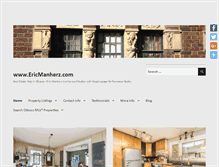 Tablet Screenshot of ericmanherz.com